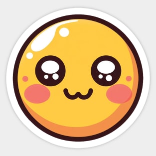 Smiley Face Emoji Sticker